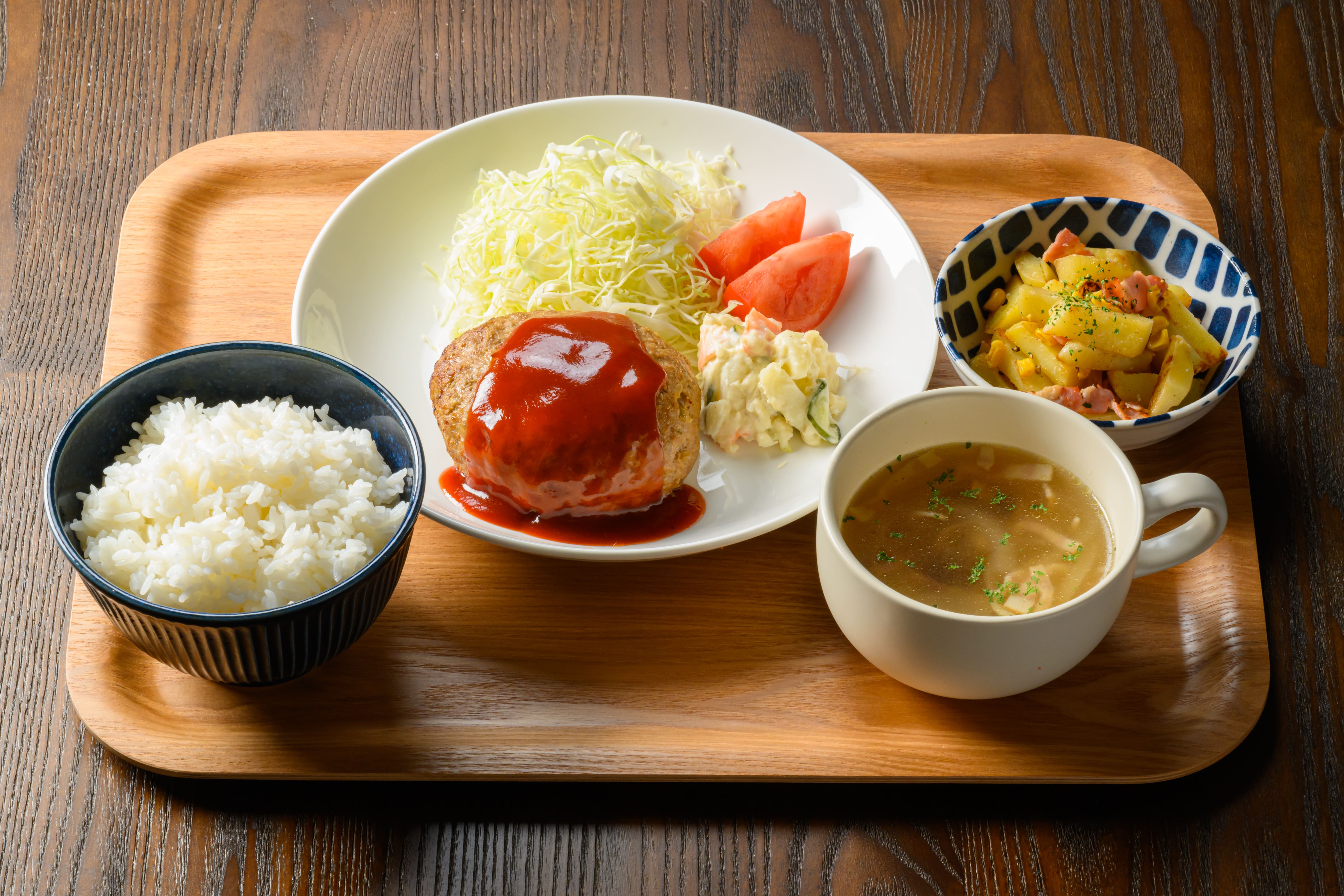 羽幌の旅館の夕食